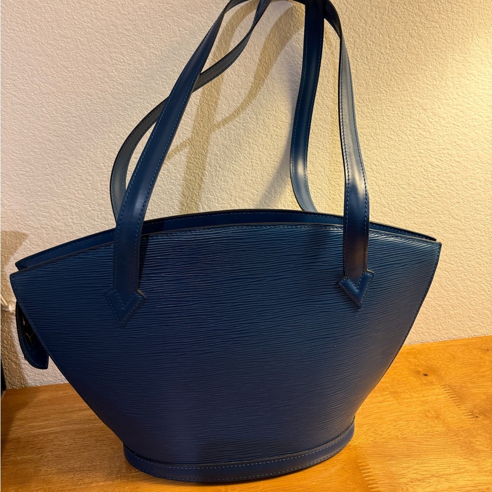 Louis Vuitton Saint Jacques pm. Blue color